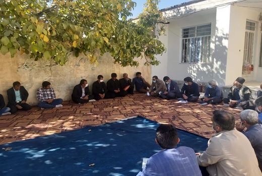 برگزاری جلسه صدور حواله الکترونیکی کود شیمیایی در بخش صمصامی