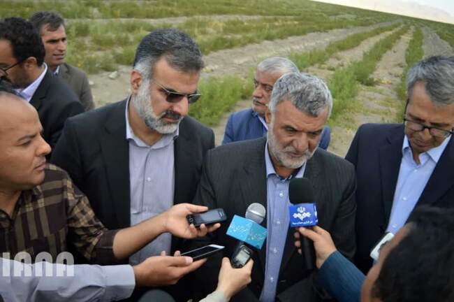 بازدید و بهره برداری پروژه های بخش کشاورزی در سفر وزیر جهاد کشاورزی به استان فارس