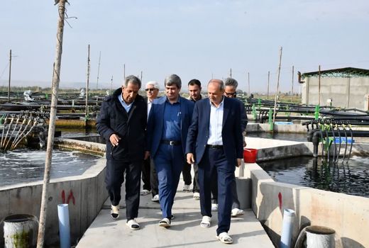 بهره‌برداری فاز نهایی مجموعه کشت و صنعت شیلاتی شهید سلیمانی ارس 