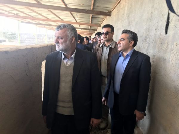 بازدید از طرحهای کشاورزی سیستان در برنامهی وزیر