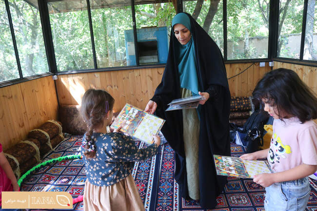 اردوی مادر و دختری با شعار تجلی پاکی