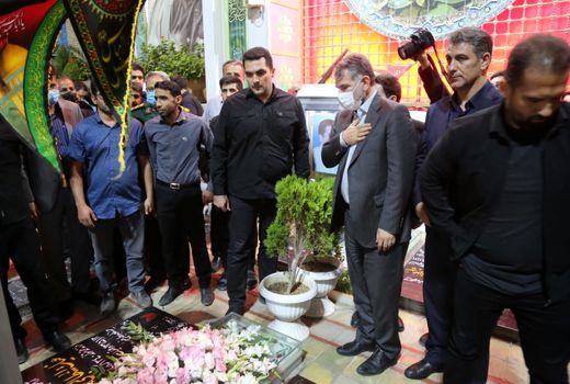 تجدید میثاق وزیر جهاد کشاورزی با سردار دلها حاج قاسم سلیمانی