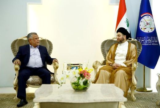 دیدار عمار حکیم و هادی العامری

