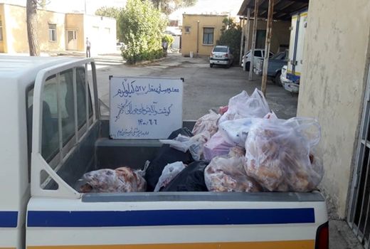 ضبط و معدوم سازی ۵۲۷ کیلوگرم فرآورده های خام دامی در شهرستان ایلام 