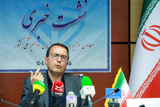 نشست خبری معاون وزیر جهاد کشاورزی و رئیس سازمان دامپزشکی کشور 