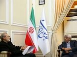 دیدار سرپرست وزارت جهاد کشاورزی  با رییس مجلس شورای اسلامی