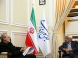 دیدار سرپرست وزارت جهاد کشاورزی  با رییس مجلس شورای اسلامی