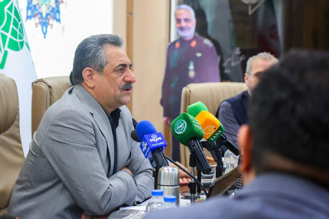  نشست خبری رئیس سازمان امور عشایر 
