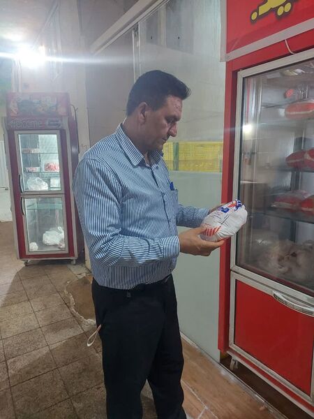 توزیع ۲ تن گوشت منجمد مرغ در شهرستان مرودشت ویژه هیئت‌های مذهبی