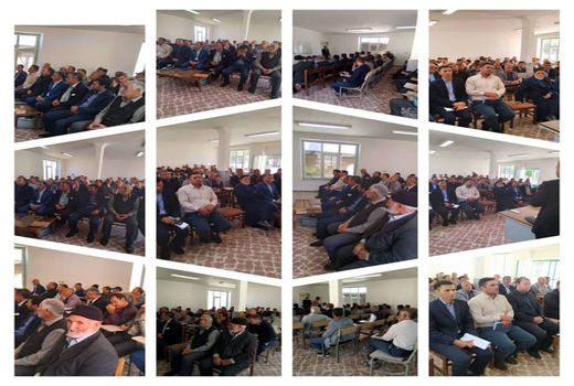 برگزاری همایش کشت پاییزه و طرح جهش تولید در بخش خاروانای شهرستان  ورزقان