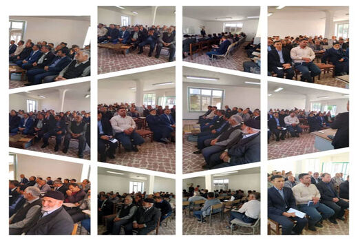 برگزاری همایش کشت پاییزه و طرح جهش تولید در بخش خاروانای شهرستان  ورزقان