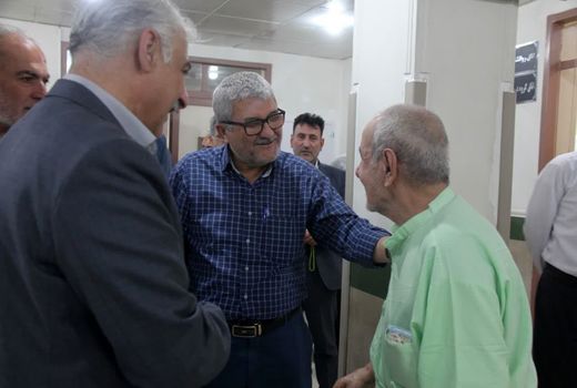 دیدار رئیس سازمان جهاد کشاورزی خوزستان با جانبازان هشت سال دفاع مقدس