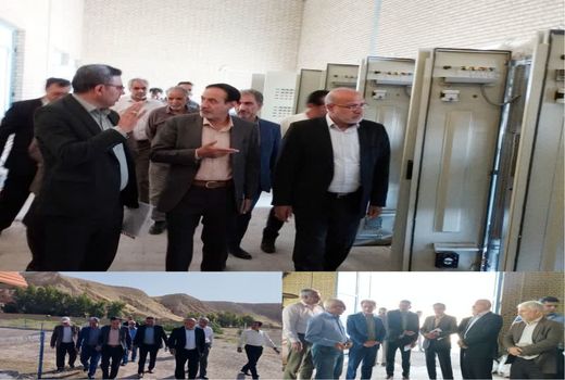 افتتاح  ۱۳۱۰ پروژه حوزه  آب و خاک کشور