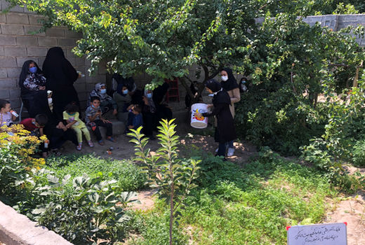 اجرای طرح تولید کمپوست خانگی و کاهش ضایعات توسط زنان روستایی در بناب