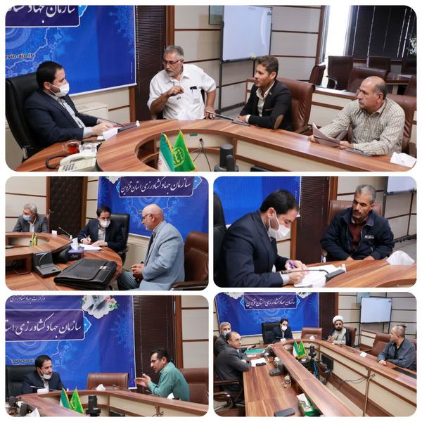 برنامه ملاقات عمومی با رییس سازمان جهاد کشاورزی قزوین برگزار شد