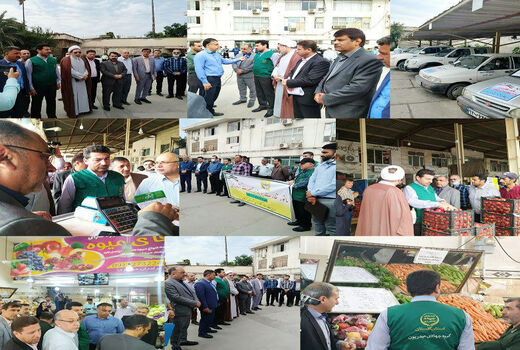 مانور دو روزه نظارت و بازرسی بازار کالاهای اساسی  در گلستان