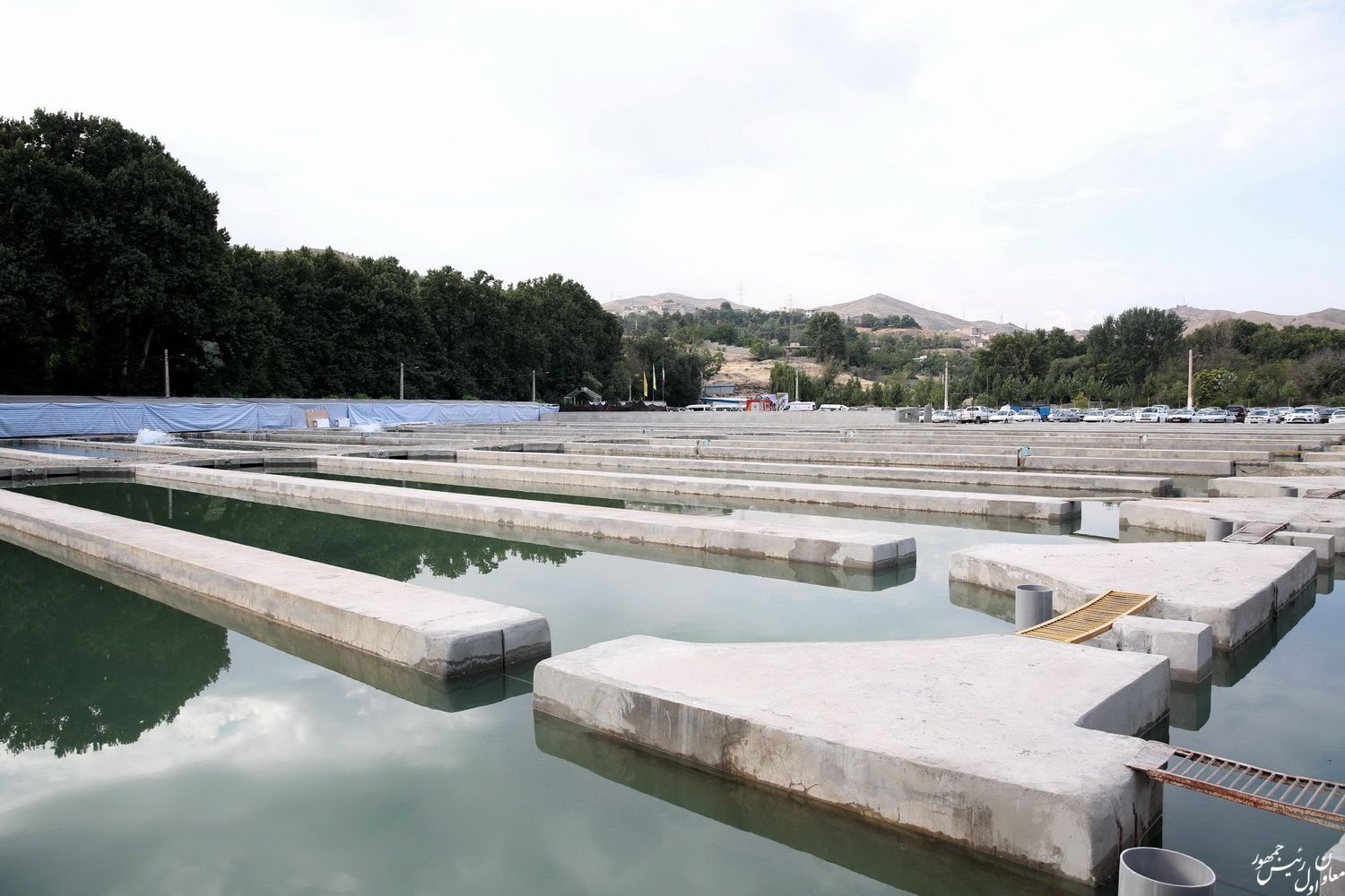 افتتاح فاز یک و دو طرح توسعه مزرعه ماهی سرای کرج / بازدید از نمایشگاه توانمندی‌های عشایری-کشاورزی البرز