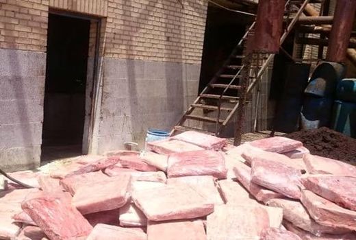 امحای بیش از ۳ تن خمیرمرغ فاسد در ورامین