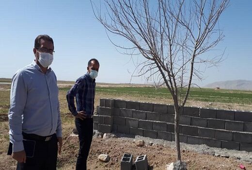 توقف تغییرکاربری های غیر مجاز با هوشیاری یگان حفاظت ارسنجان 
