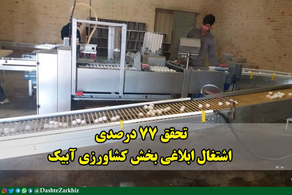 تحقق ۷۷ درصدی اشتغال ابلاغی بخش کشاورزی در آبیک