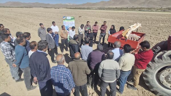 برگزاری نهمین کاروان ترویج بهره‌وری الگوی کشت ملی در پهنه‌های تولیدی فارس