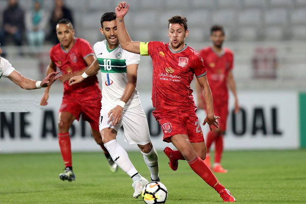 عادل فردوسی پور گزارشگر دیدار الدحیل-پرسپولیس 