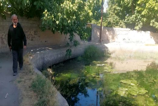 قنات کاما؛ میراثی که با همت کشاورزان و مسئولان زنده می‌ماند