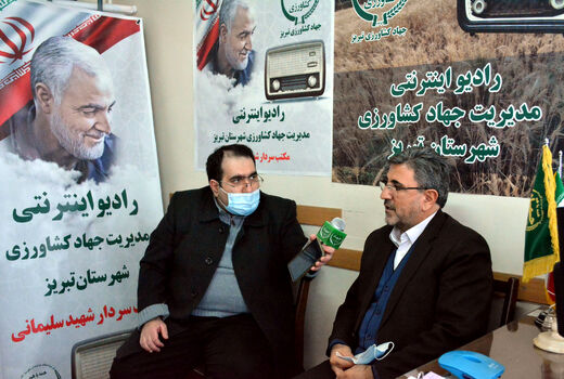 شهرستان تبریز یکی از قطب های اصلی کشاورزی استان است
