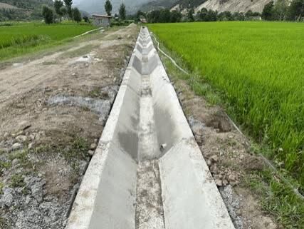 احداث کانال انتقال آب سه هزار متری در محمودآباد 
