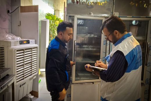 پلمب یک رستوران به علت تخلفات بهداشتی دامپزشکی در خرمشهر