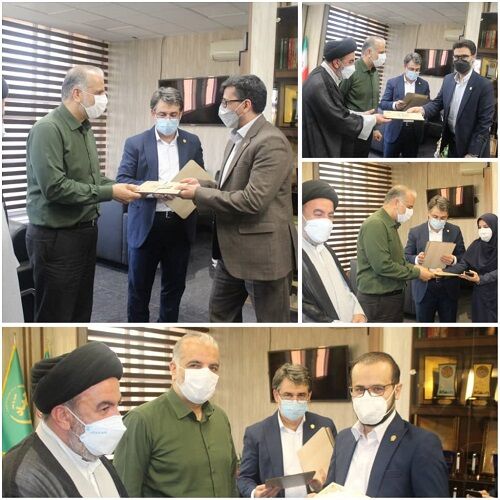 تجلیل از برترین های خانواده روابط عمومی جهاد کشاورزی فارس 