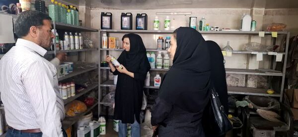 اجرای اولین مانور سراسری پایش آفت‌کش‌ها در سال 1405 در ورزقان