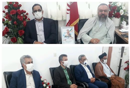 دیدار رئیس سازمان و جمعی از معاونین و مدیران جهاد کشاورزی  با امام جمعه شهرستان جیرفت 