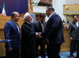 دیدار دکتر روحانی  با ورزشکاران 
