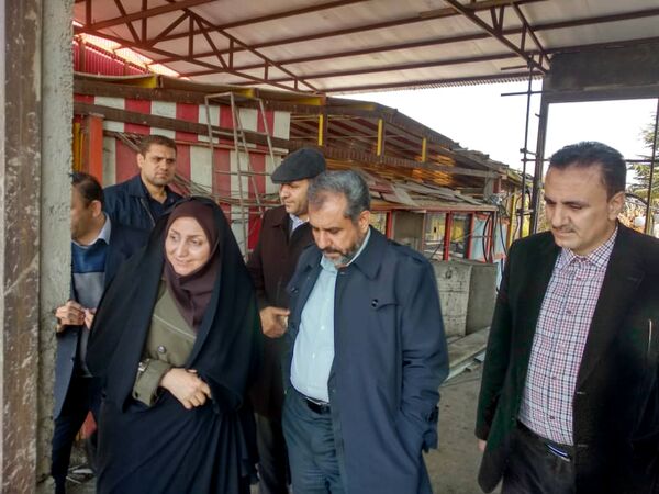 بازدید استاندار قزوین از یک واحد کشت و صنعت گاوداری در قزوین