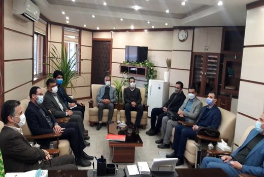 نشست رییس سازمان جهاد کشاورزی استان قزوین با معاون تحقیقات و فناوری دانشگاه علوم پزشکی و خدمات بهداشتی و درمانی قزوین