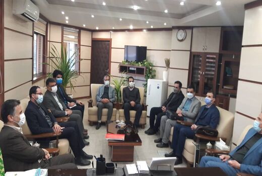نشست رییس سازمان جهاد کشاورزی استان قزوین با معاون تحقیقات و فناوری دانشگاه علوم پزشکی و خدمات بهداشتی و درمانی قزوین