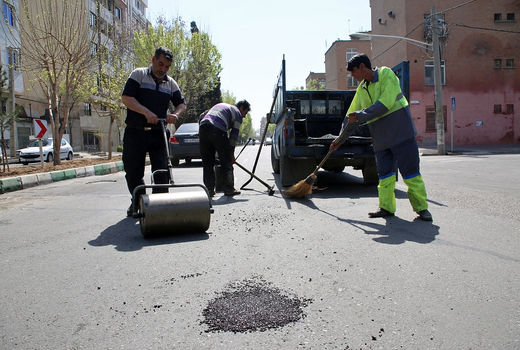 اجرای عملیات نگهداشت معابر شمال تهران تا یک ماه آینده
