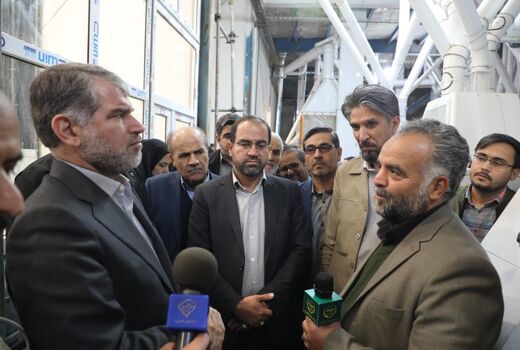 بازدید وزیر جهاد کشاورزی از شرکت 
