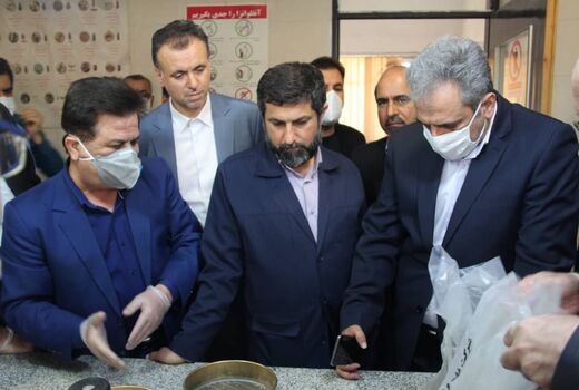 بازدید وزیر جهاد کشاورزی از روند ورود و خروج کالا در بندرامام خمینی (ره)