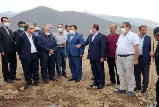 افتتاح طرح لوله گذاری کانال عمومی روستای چینی بولاغ در شهرستان بستان آباد