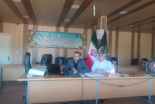 افتتاح پروژه ۵۰ هکتاری آبیاری کم فشار روستای استیار شهرستان تبریز
