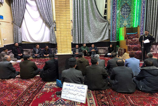 برگزاری دوره آموزشی مقابله و پیشگیری از سرقت احشام و اماکن کشاورزی در شهرستان بناب