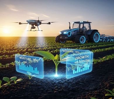 کشاورزی دیجیتال و هوشمند گامی به‌سوی امنیت غذایی پایدار 