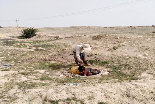 قنات نهلویه در خنج مرمت می شود 