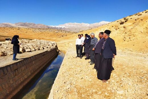 مطالعات و طراحی طرح عمومی تامین آب اراضی روستای چشمه سلیمان دیناران آغاز شد 