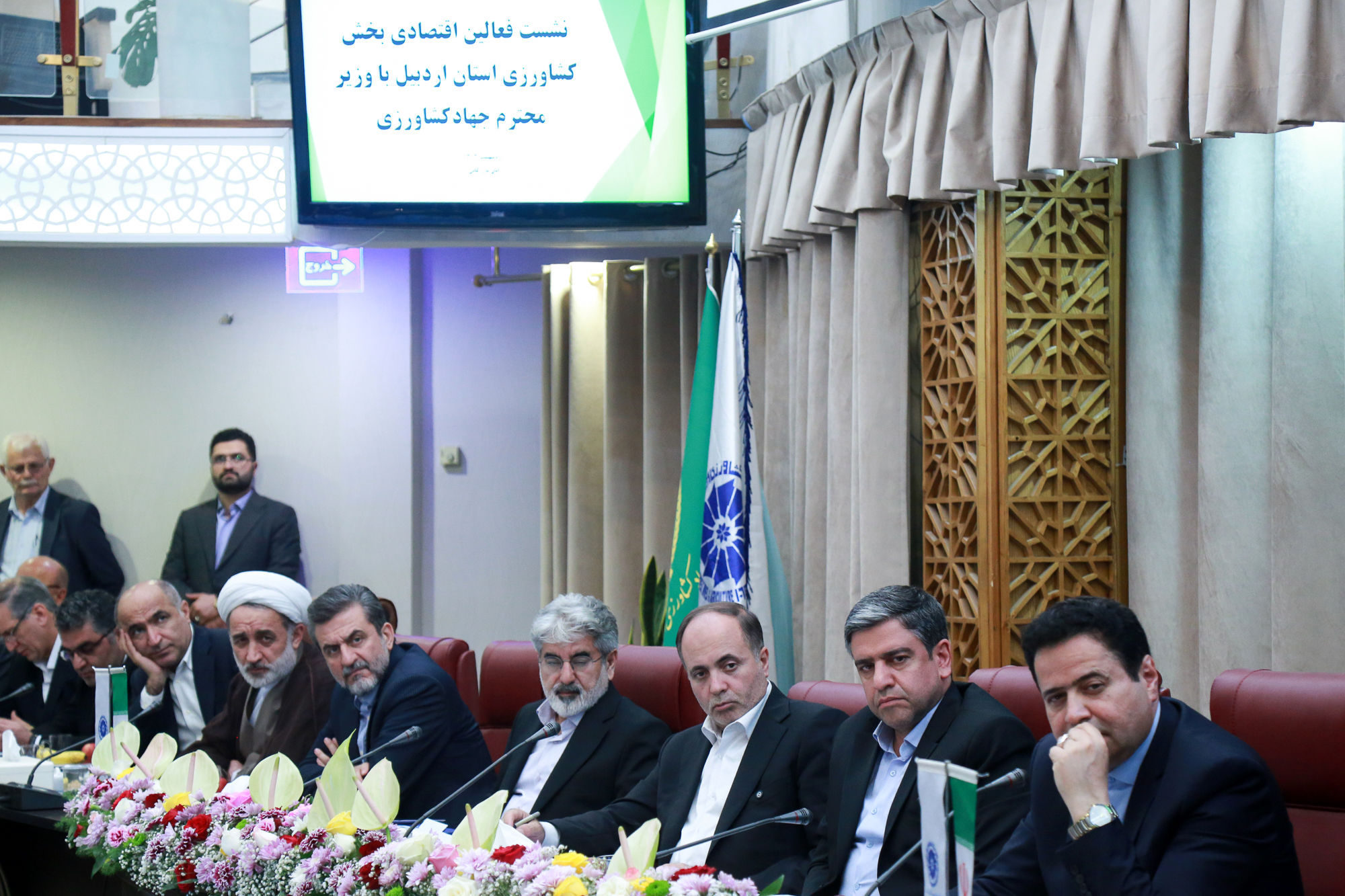  سفر وزیر جهاد کشاورزی به اردبیل 