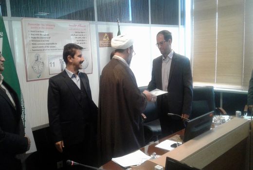 مراسم تودیع و معارفه مدیر حراست سازمان جهاد کشاورزی استان کرمانشاه برگزار شد