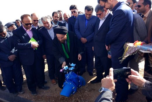 افتتاح پروژه آبیاری کم فشار موتورپمپ قدس شهرستان بشرویه