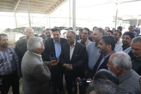 بازدید وزیر جهادکشاورزی از مجتمع کشت و صنعت پاسارگاد